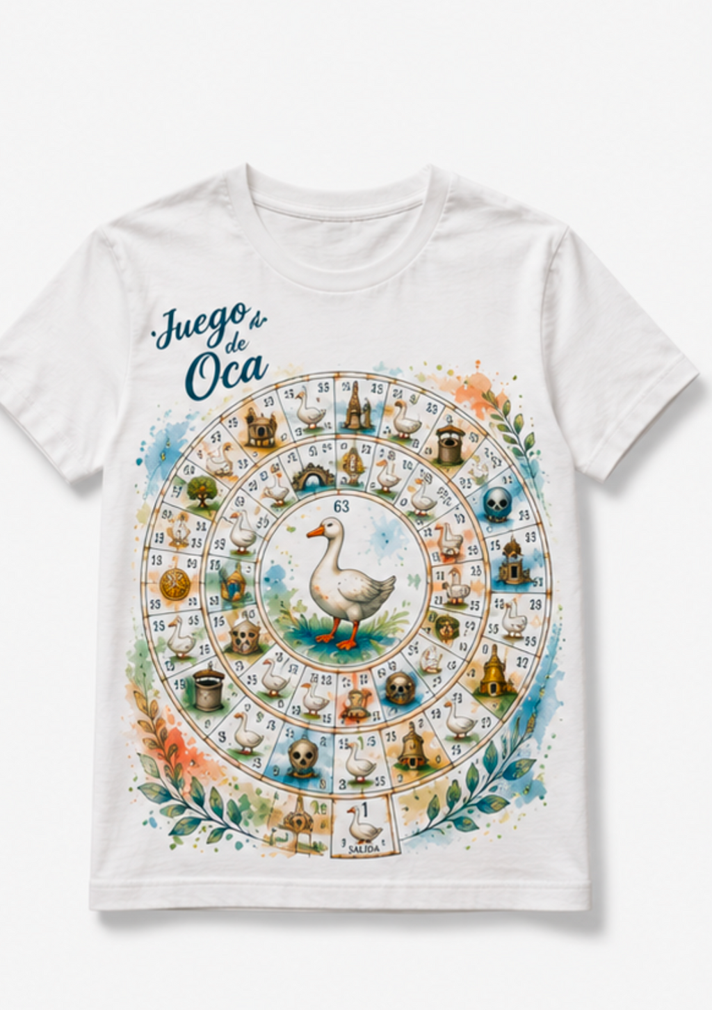 Camiseta Juego de la Oca – PlayWear™ | Vístela. Extiéndela. Juega.