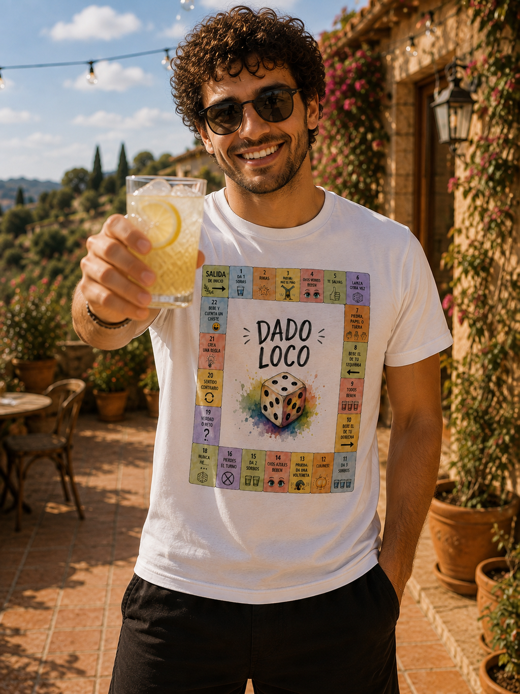 Dado Loco – La camiseta que convierte cualquier reunión en una fiesta