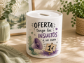 Hucha divertida “Oferta: tengo los insultos a 1 €”
