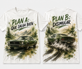 Camiseta Plan A / Plan B – Improvisar también cuenta