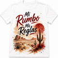 Camiseta “Mi rumbo, mis reglas” – Espíritu libre
